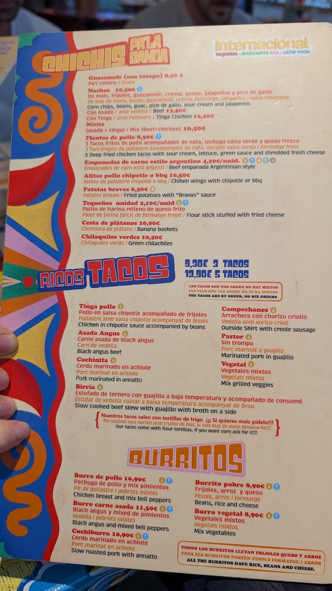 Menu Internacional Restaurant Bar-2